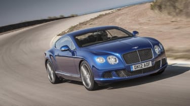 Bentley Continental GT Speed front tracking