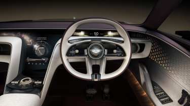 Bentley EXP 15 concept - steering wheel