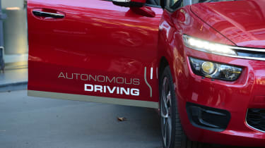Citroen C4 Picasso Auto Drive autonomous car 