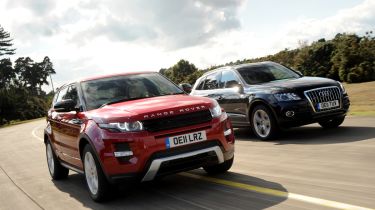 Range Rover Evoque SD4 Dynamic 5dr vs Audi Q5 TDI S line