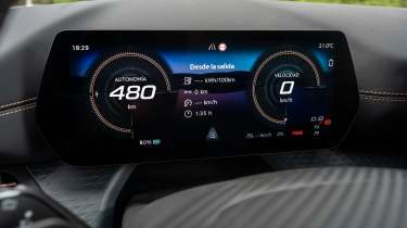 Cupra Born facelift - digital drivers display 