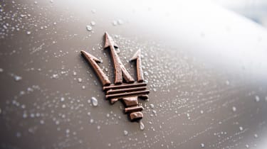 Maserati GranTurismo Folgore - Maserati badge