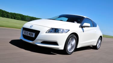 Honda CR-Z coupe front tracking