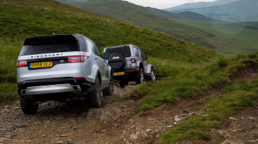 Green Laning  - Land Rover discovery &amp; Jeep Wrangler off-roading
