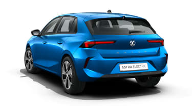Vauxhall Astra Electric Design - rear static
