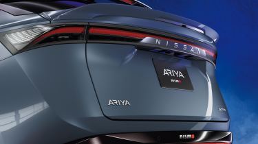 Nissan Ariya Nismo - rear badging