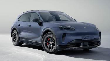 Porsche Cayenne Electric S - studio front 3/4