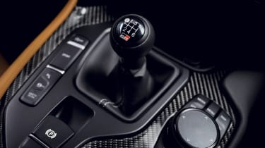 Toyota Supra manual - gearshift