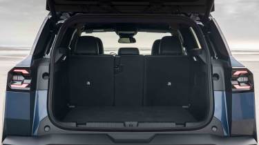 Jeep Compass - boot, seats up