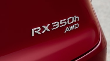 Lexus RX 350h - rear badge