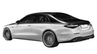 Mercedes-Maybach S-Class coupé - silver rear 3/4