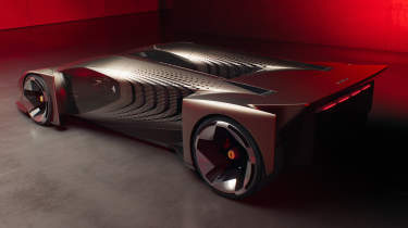 Ferrari F76 - rear 3/4 studio