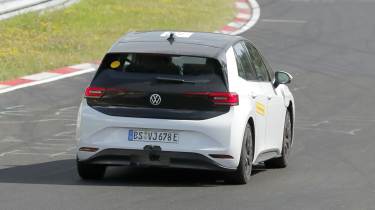 Volkswagen ID.2 test car - rear action