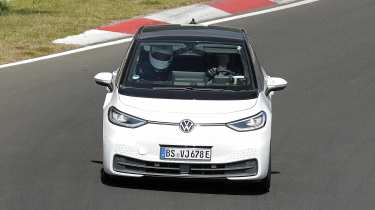 Volkswagen ID.2 test car - front action