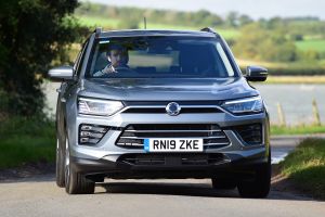 SsangYong Korando - front cornering