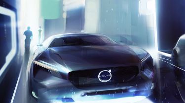 Volvo new electric saloon