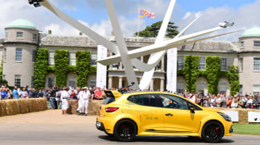 How Renault brings motor sport technology to the road (sponsored) - R.S.16 side tracking goodwood