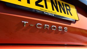 Volkswagen T-Cross Black Edition - T-Cross badge