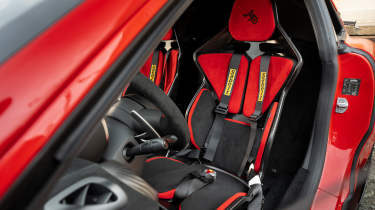 Alpine A110 R 70 red seat