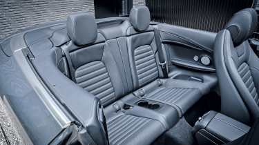 Used Mercedes C-Class Cabriolet - rear seats