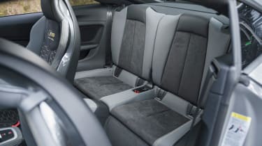 Audi TT RS Iconic Edition - rear seats