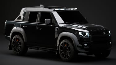 Land Rover Defender pick-up - Urban Automotive front 3/4 studio