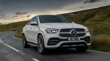 Mercedes GLC 400 d Coupe - front tracking