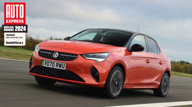 Vauxhall Corsa Electric - front tracking