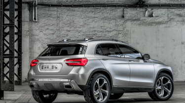 Mercedes Concept GLA rear three-quarters