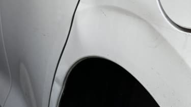 Suzuki Swift - rear quarter panel damage