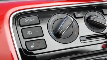 VW High up! BlueMotion buttons