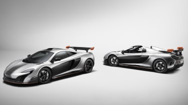 McLaren MSO R Coupe and Spider