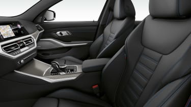 BMW M340i xDrive - front seats