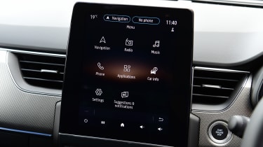 Renault Arkana - touchscreen