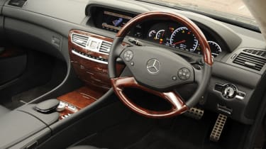 Mercedes CL63 AMG interior