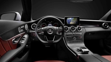 Mercedes C-Class dash leaked