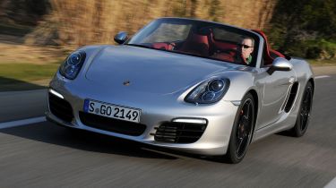 Porsche Boxster front tracking