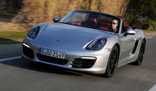 Porsche Boxster front tracking