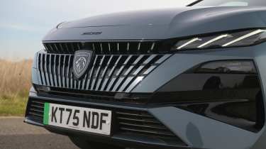 Peugeot E-308 SW facelift - front grille 