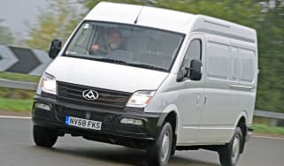 LDV EV80 cornering