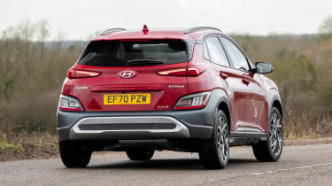 New Hyundai Kona Hybrid 2021 review - rear