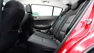 Kia Sportage - rear seats