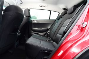 Kia Sportage - rear seats