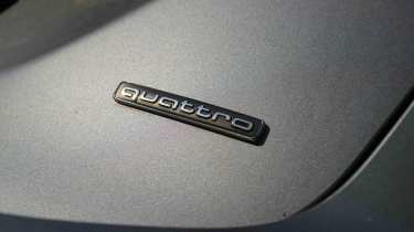 Audi A5 Avant - tailgate quattro badge