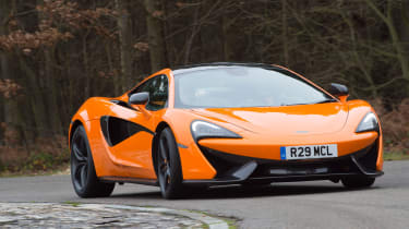 McLaren 570S first UK drive - cornering