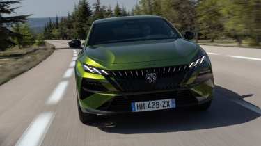 Peugeot E-408 facelift - full front