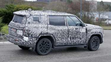 New Mitsubishi Shogun - rear angled