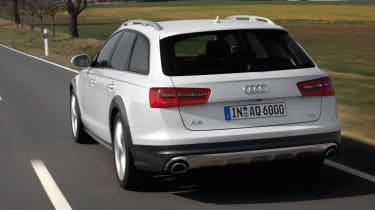 Audi A6 Allroad rear tracking