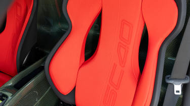 Ferrari SC40 - seat