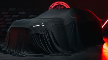 New Mercedes-AMG GT SUV - front 3/4 teaser